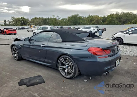 2013 BMW M6 z USA, uszkodzony, nr VIN WBSLZ9C58DDZ78106
